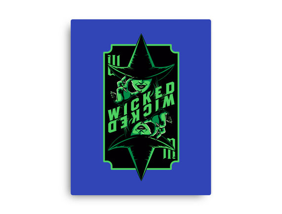 Green Witch Card