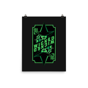 Green Witch Card