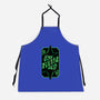 Green Witch Card-Unisex-Kitchen-Apron-Studio Mootant