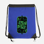 Green Witch Card-None-Drawstring-Bag-Studio Mootant