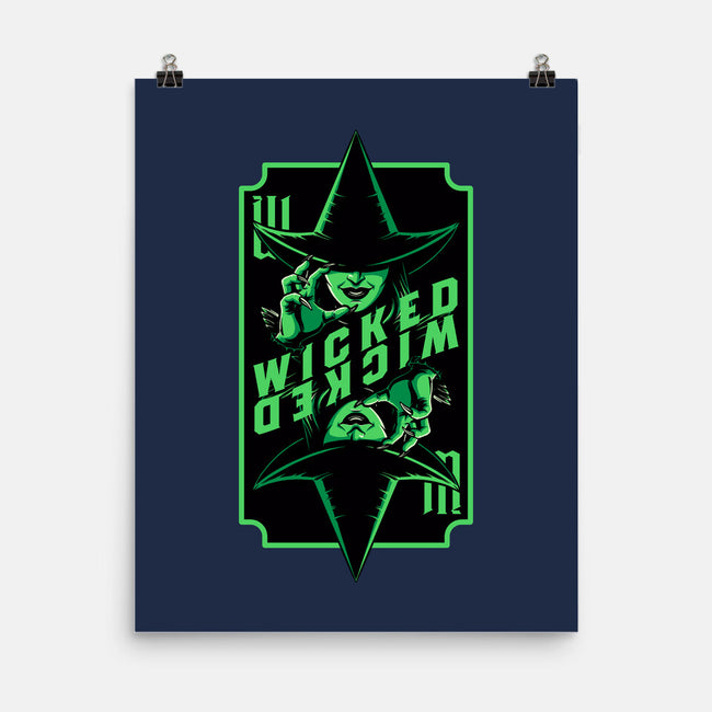 Green Witch Card-None-Matte-Poster-Studio Mootant
