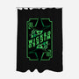 Green Witch Card-None-Polyester-Shower Curtain-Studio Mootant