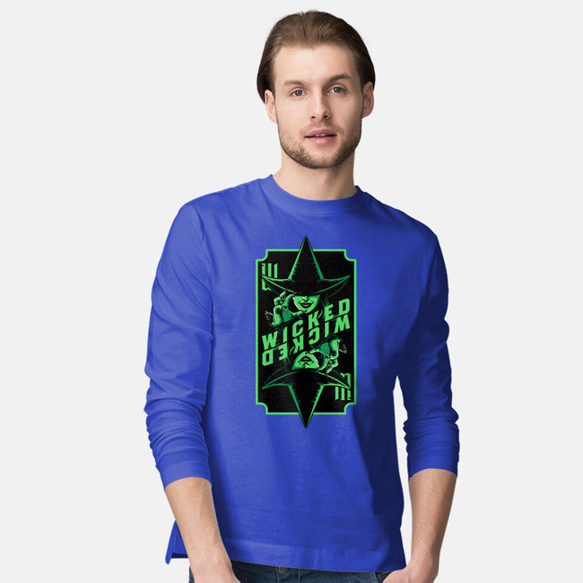 Green Witch Card-Mens-Long Sleeved-Tee-Studio Mootant