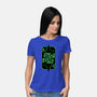Green Witch Card-Womens-Basic-Tee-Studio Mootant