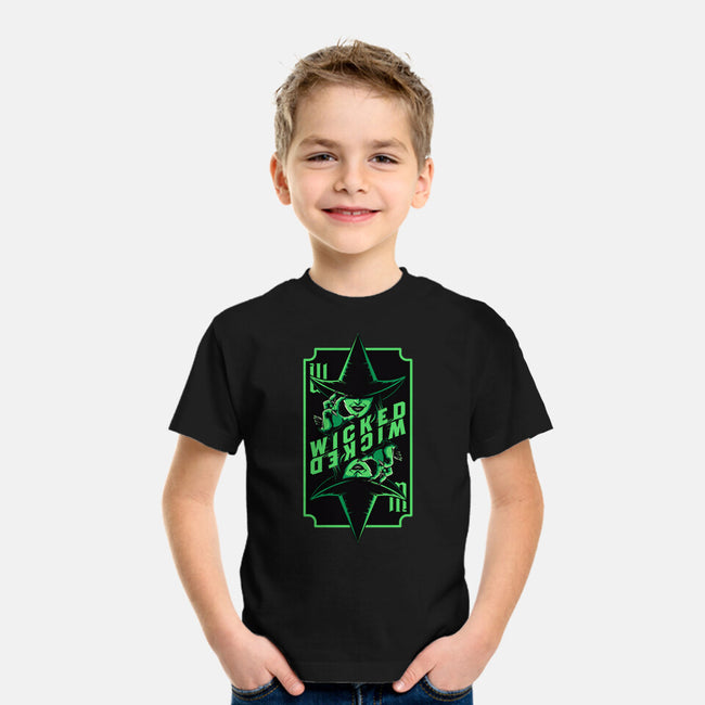Green Witch Card-Youth-Basic-Tee-Studio Mootant