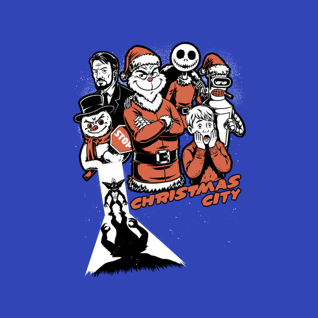 Christmas City Movie Poster-Youth-Crew Neck-Sweatshirt-Studio Mootant