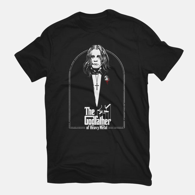 Godfather Of Metal-Womens-Fitted-Tee-CappO