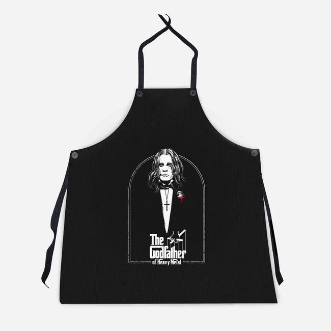 Godfather Of Metal-Unisex-Kitchen-Apron-CappO