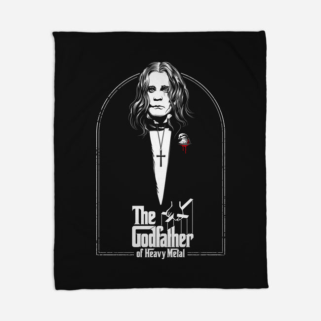 Godfather Of Metal-None-Fleece-Blanket-CappO