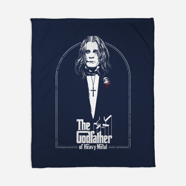 Godfather Of Metal-None-Fleece-Blanket-CappO