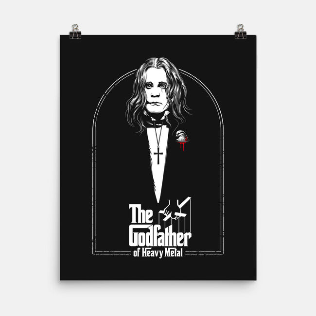 Godfather Of Metal-None-Matte-Poster-CappO