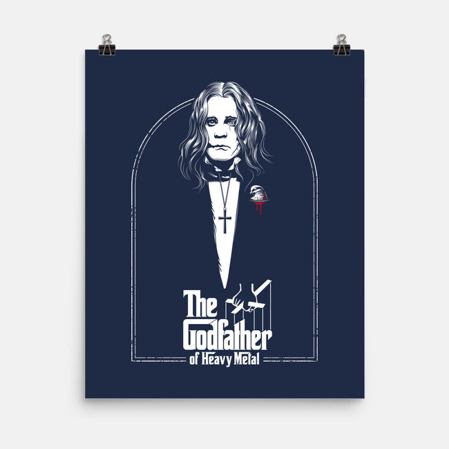 Godfather Of Metal-None-Matte-Poster-CappO