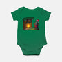 Black Knight Christmas-Baby-Basic-Onesie-Raffiti