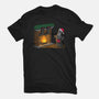 Black Knight Christmas-Mens-Heavyweight-Tee-Raffiti