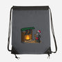 Black Knight Christmas-None-Drawstring-Bag-Raffiti