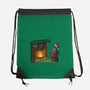 Black Knight Christmas-None-Drawstring-Bag-Raffiti