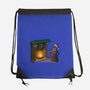 Black Knight Christmas-None-Drawstring-Bag-Raffiti