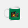Black Knight Christmas-None-Mug-Drinkware-Raffiti
