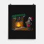 Black Knight Christmas-None-Matte-Poster-Raffiti