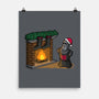 Black Knight Christmas-None-Matte-Poster-Raffiti