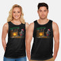 Black Knight Christmas-Unisex-Basic-Tank-Raffiti