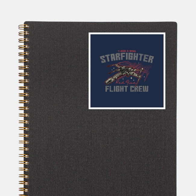 Red Five Flight Crew-None-Glossy-Sticker-glitchygorilla