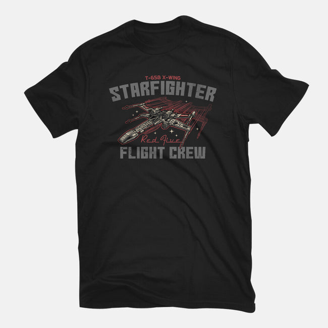 Red Five Flight Crew-Mens-Heavyweight-Tee-glitchygorilla