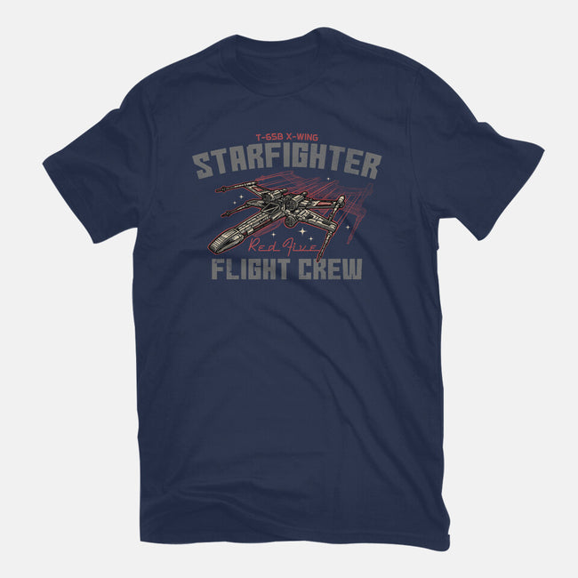 Red Five Flight Crew-Unisex-Basic-Tee-glitchygorilla