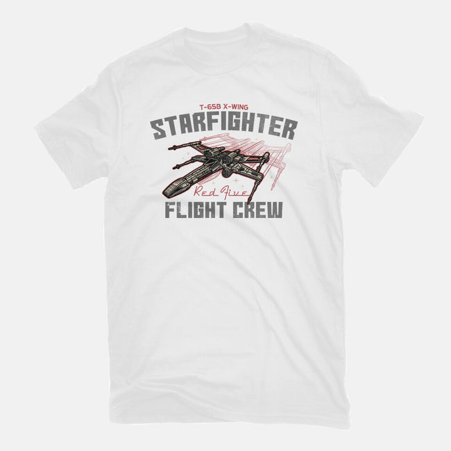 Red Five Flight Crew-Womens-Basic-Tee-glitchygorilla