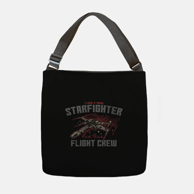 Red Five Flight Crew-None-Adjustable Tote-Bag-glitchygorilla