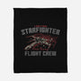 Red Five Flight Crew-None-Fleece-Blanket-glitchygorilla