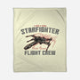 Red Five Flight Crew-None-Fleece-Blanket-glitchygorilla