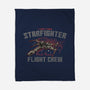 Red Five Flight Crew-None-Fleece-Blanket-glitchygorilla