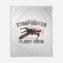 Red Five Flight Crew-None-Fleece-Blanket-glitchygorilla