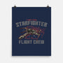 Red Five Flight Crew-None-Matte-Poster-glitchygorilla