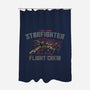 Red Five Flight Crew-None-Polyester-Shower Curtain-glitchygorilla