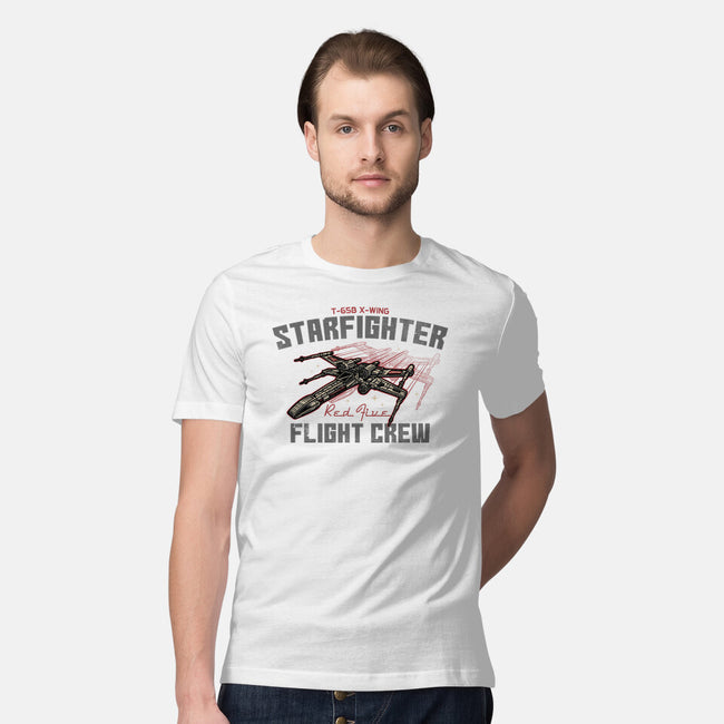 Red Five Flight Crew-Mens-Premium-Tee-glitchygorilla