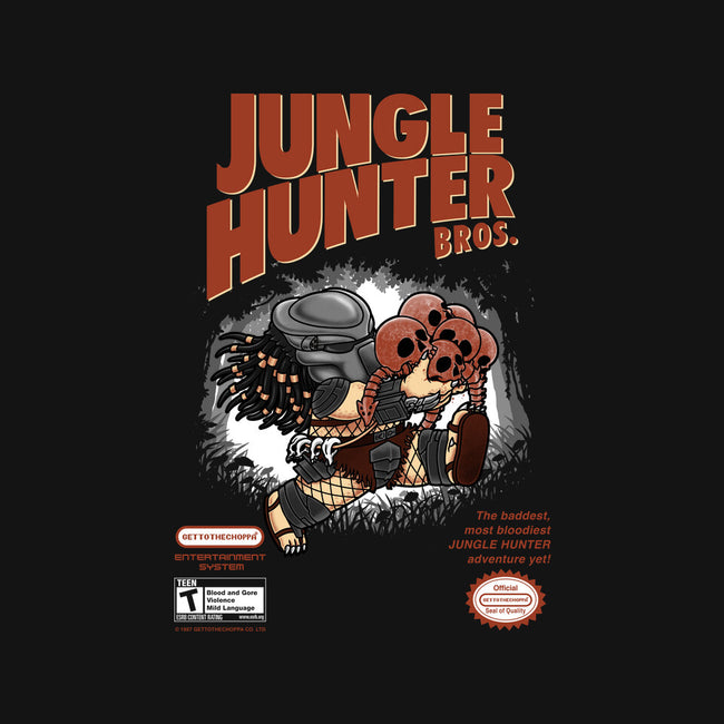 Super Jungle Hunter-Womens-V-Neck-Tee-pigboom