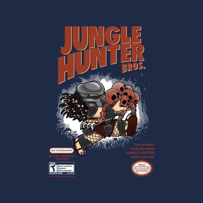 Super Jungle Hunter-Womens-Fitted-Tee-pigboom