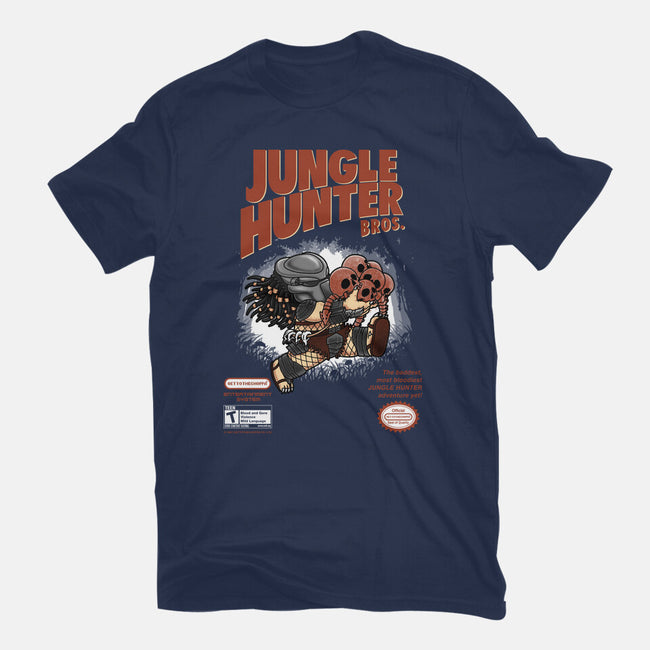 Super Jungle Hunter-Unisex-Basic-Tee-pigboom