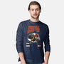 Super Jungle Hunter-Mens-Long Sleeved-Tee-pigboom