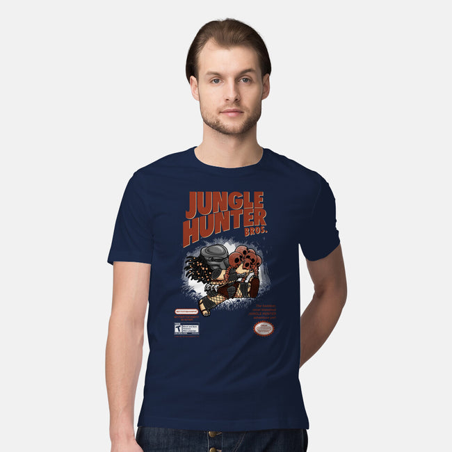 Super Jungle Hunter-Mens-Premium-Tee-pigboom