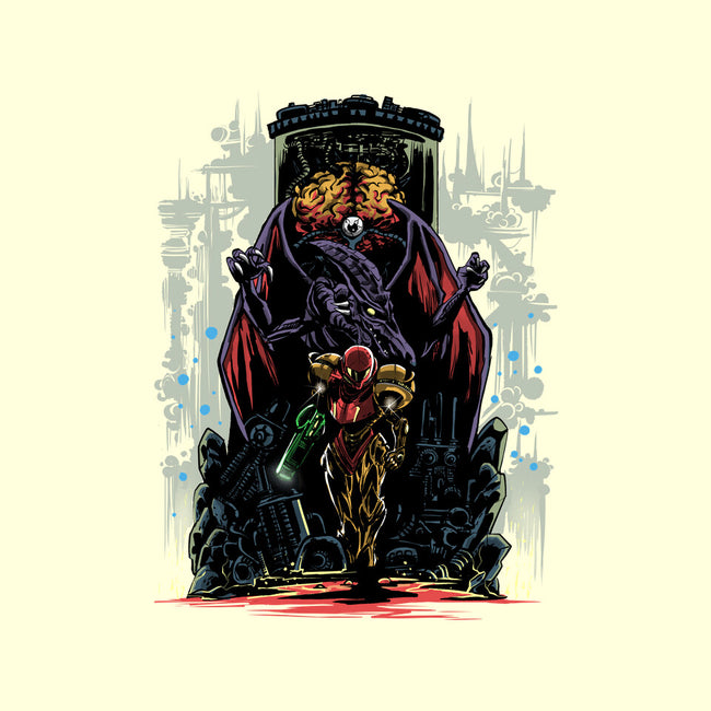Painting Of The Bounty Hunter-None-Basic Tote-Bag-zascanauta