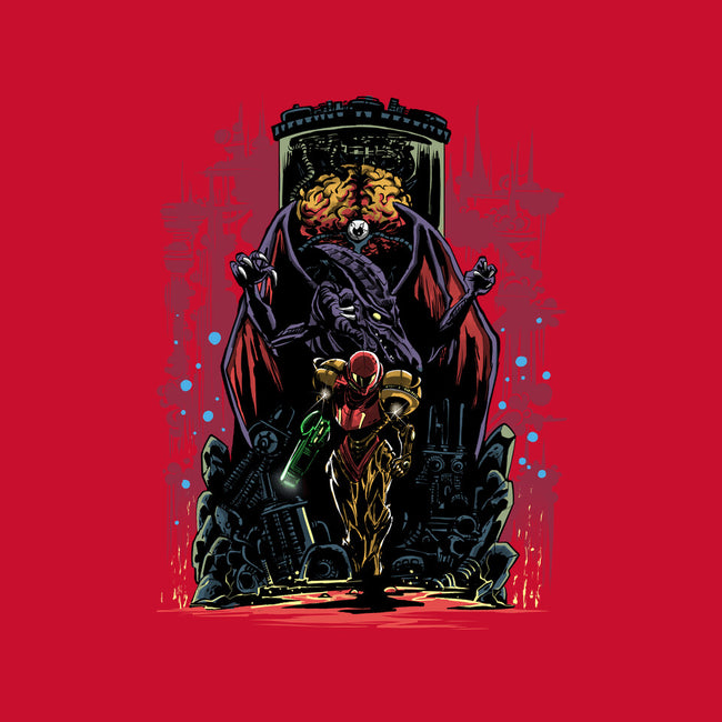 Painting Of The Bounty Hunter-Mens-Heavyweight-Tee-zascanauta