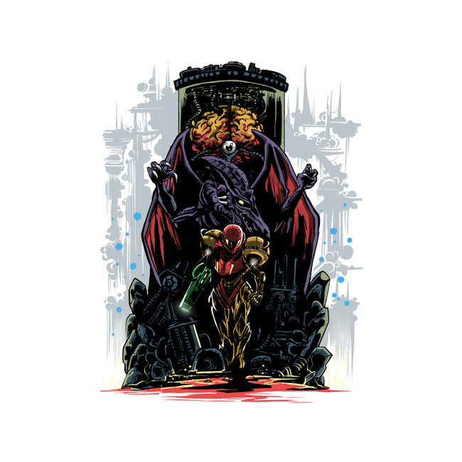 Painting Of The Bounty Hunter-Mens-Heavyweight-Tee-zascanauta
