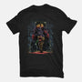 Painting Of The Bounty Hunter-Womens-Fitted-Tee-zascanauta