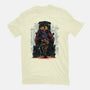 Painting Of The Bounty Hunter-Mens-Basic-Tee-zascanauta