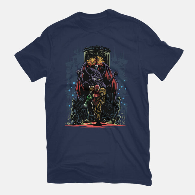 Painting Of The Bounty Hunter-Mens-Heavyweight-Tee-zascanauta