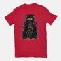 Painting Of The Bounty Hunter-Unisex-Basic-Tee-zascanauta