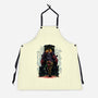 Painting Of The Bounty Hunter-Unisex-Kitchen-Apron-zascanauta